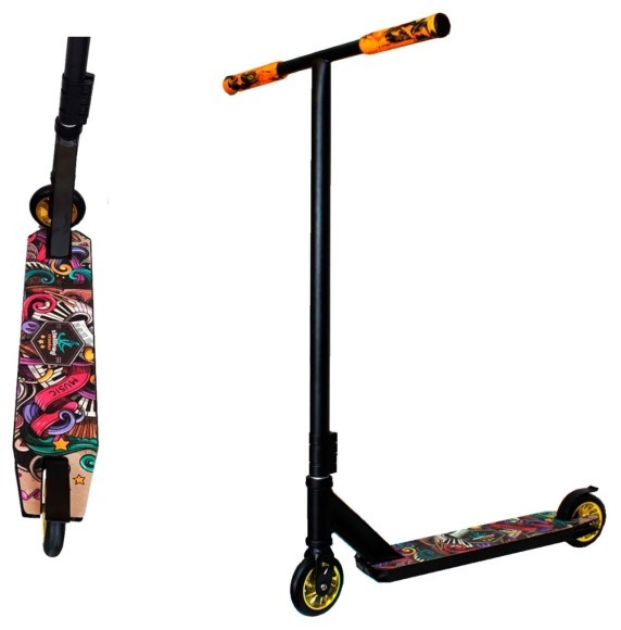 Трюковий самокат Bavar sport xinliiong, black