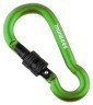 Munkees 3247 карабін Pear with Screw Lock 7 mm x 70 mm green green Фото - 1