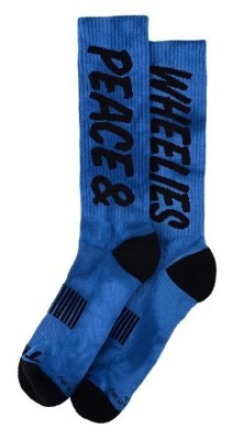 Шкарпетки TLD MENS PERFORMANCE SOCKS; PEACE &amp; WHEELIES [COBALT] L/XL