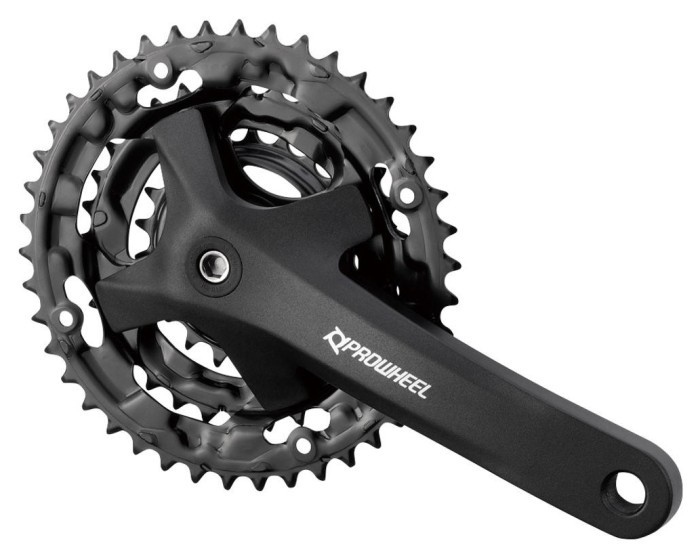 Шатун L170мм 22-32-42Т із Pl захистом чорн. PROWHEEL MPE-301 під квадрат