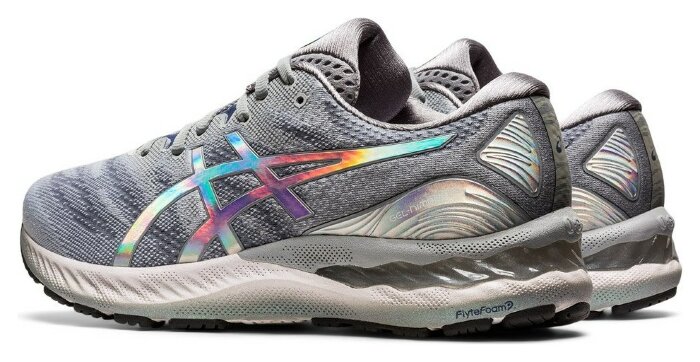 Кросівки для бігу Asics 1011B290 GEL-NIMBUS 23 PLATINUM Grey 2021