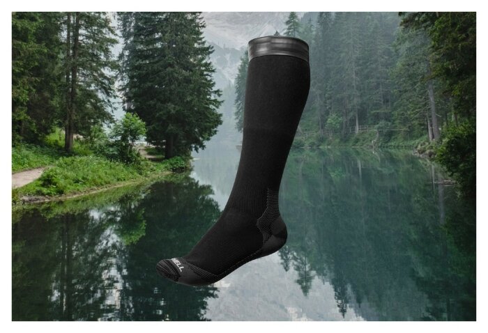 Шкарпетки водонепроникні Dexshell Wading Pro Socks, чорні, розмір S (36-38)