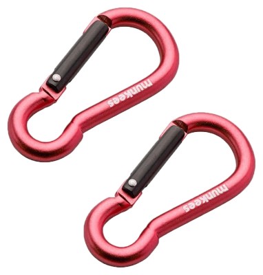 Munkees 3236 карабін Pear 6 мм x 60 мм (пара) red