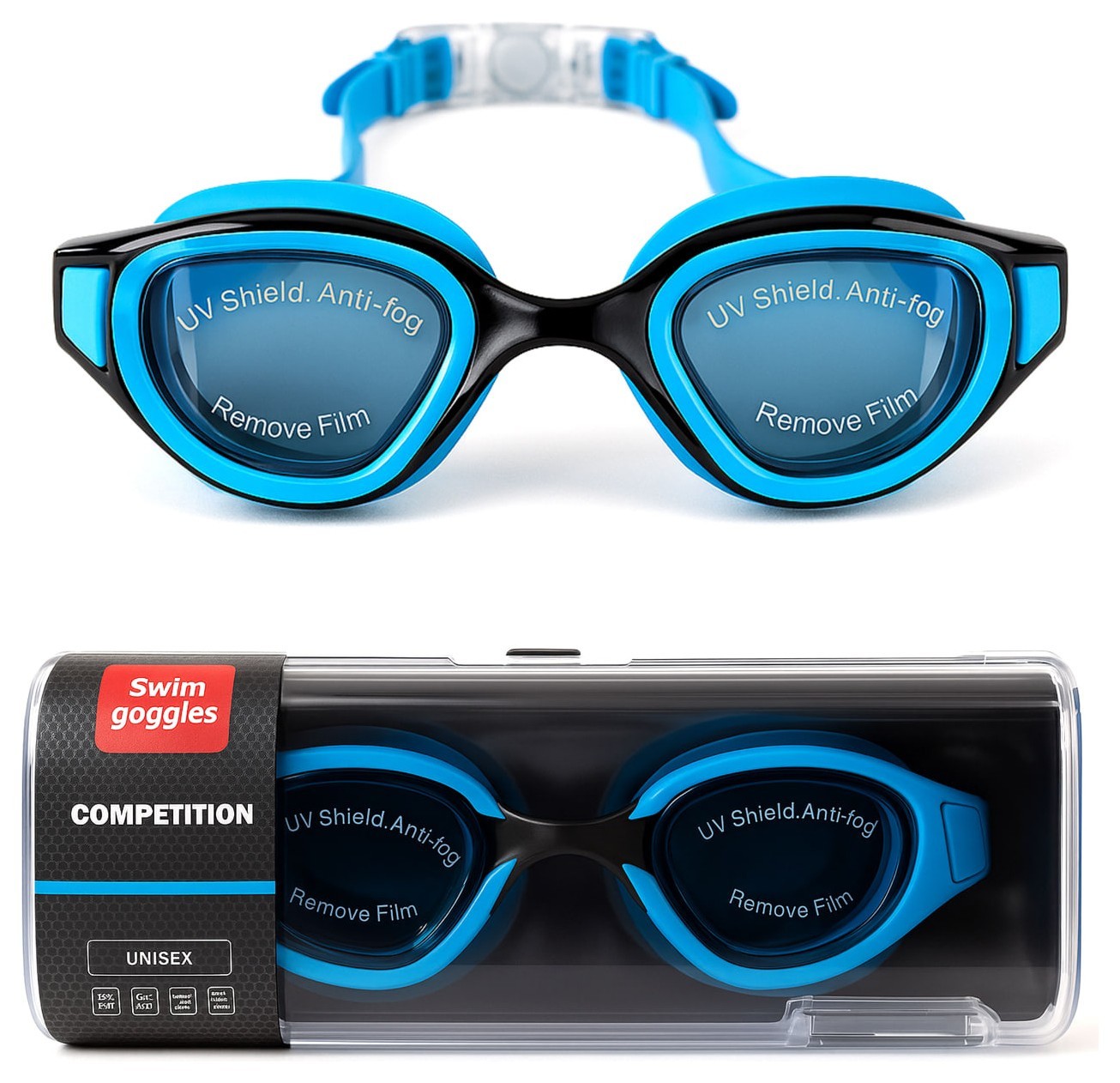 Окуляри для плавання (1032) Bavar Sport