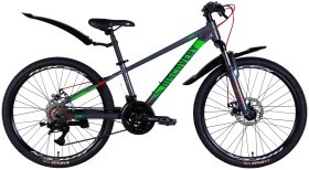 Велосипед AL 24&quot; Discovery QUBE DD CS рама-11,5&quot; сірий 2025