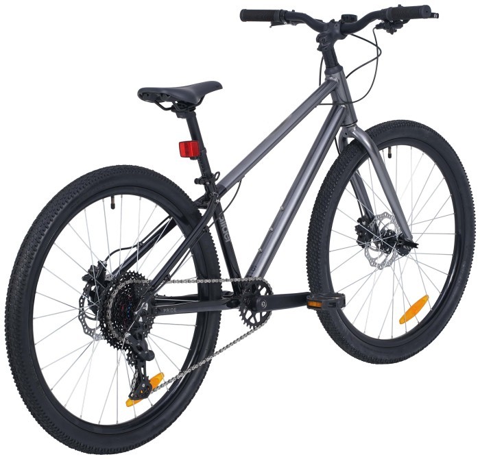 Велосипед 26" Pride GLIDER 6.2 2025 темно-сірий
