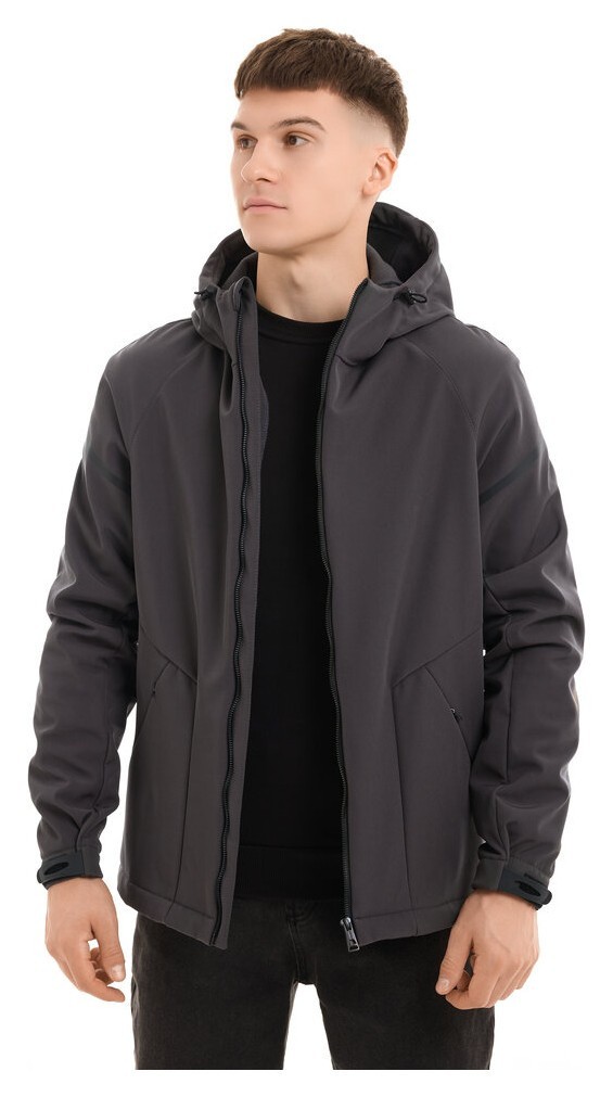 Куртка Pobedov Vector Темно-сірий M OWku3 170Mdge