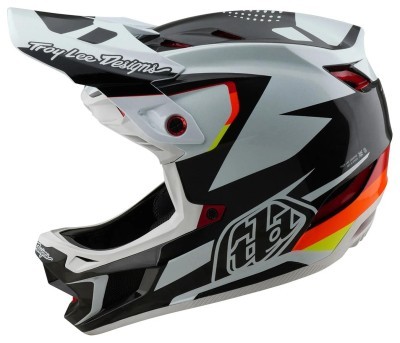 Вело шолом TLD D4 CARBON HELMET; [OPTIC BLACK] M