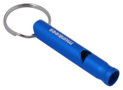 Munkees 3393 брелок-свисток Whistle Small Alu dark blue