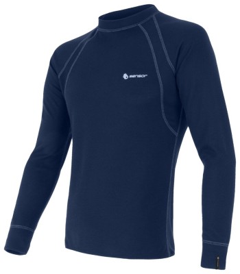 Термофутболка чоловіча Sensor Double Face LS deep blue 23200059, SM11DF-deepblue