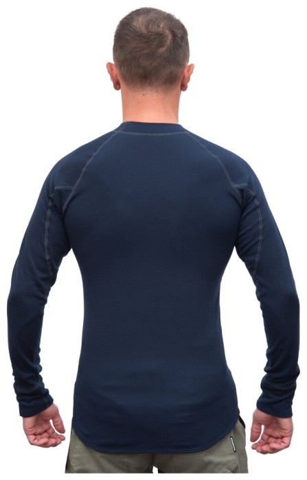 Термофутболка чоловіча Sensor Double Face LS deep blue 23200059, SM11DF-deepblue