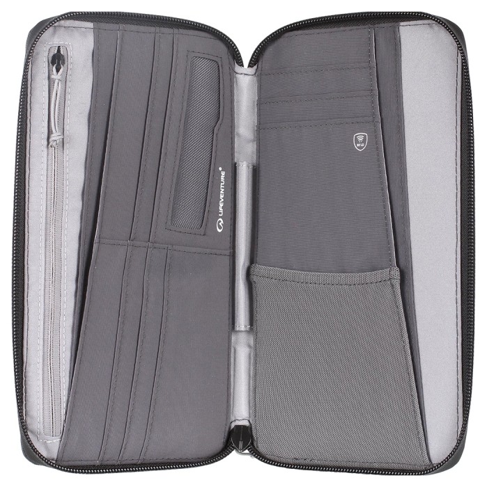 Гаманець Lifeventure Recycled RFID Travel Wallet grey