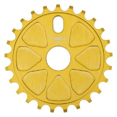 Зірка Cinema Rock золотиста 25T (для BMX)