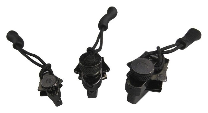 Munkees 7067 комплект брелків Fixn Zip (0007067) black