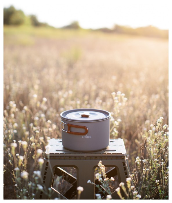 Казанок Tribe Pot 3 л Alu алюмінієвий T-FH-0015-grey