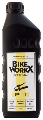 Гальмівна рідина BikeWorkX Brake Star DOT 5.1 1л.