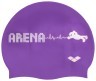 Шапочка для плавання дитяча ARENA KUN JUNIOR CAP AR-91552-90 (силікон), фіолетова