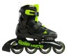 Ролики дитячі Rollerblade Microblade Black Green Фото - 2