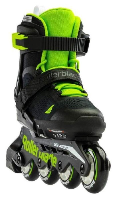 Ролики дитячі Rollerblade Microblade Black Green