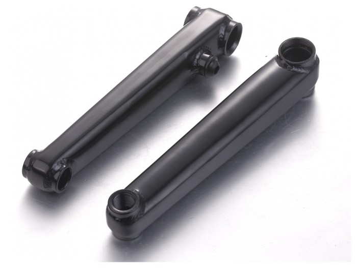 Шатуни BMX 48T -19мм Kenli KL-8801S, Cr-Mo L175мм (чорний)