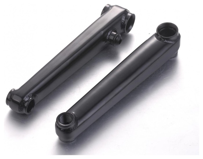 Шатуни BMX 48T -19мм Kenli KL-8801S, Cr-Mo L175мм (чорний)