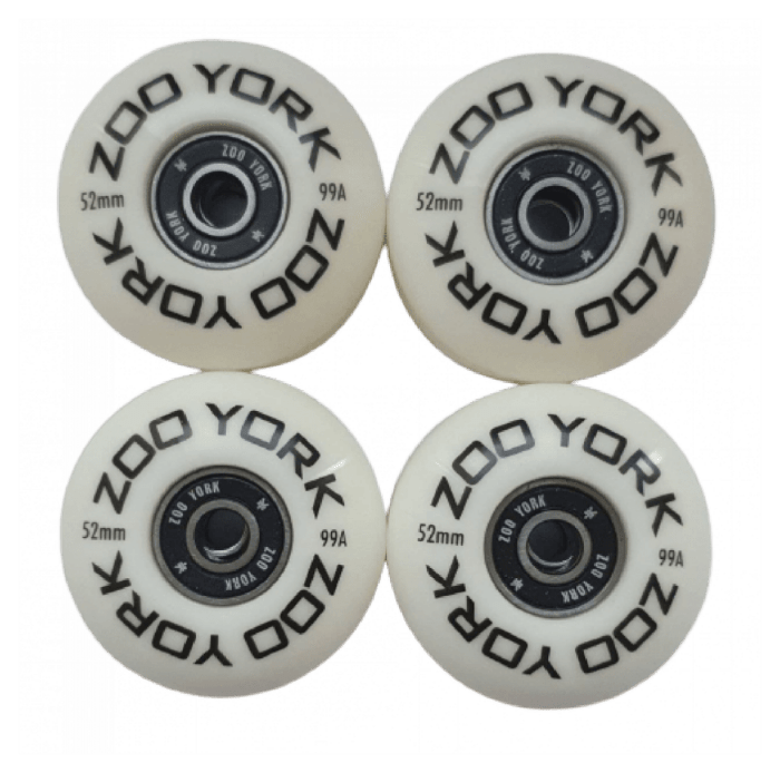 Zoo York колеса white 52 мм