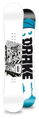 Сноуборд Drake GRIND 156 White/blue/black (76241004)