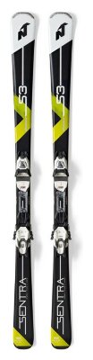 Лижі гірські (комплект) Nordica SENTRA S 3 W TTL10 FDT 144см Black/white/light green (0A8068+0C7021DB)