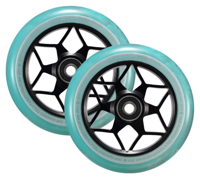 Колесо для трюкового самокату BLUNT DIAMOND 110мм x 24мм Smoke Teal
