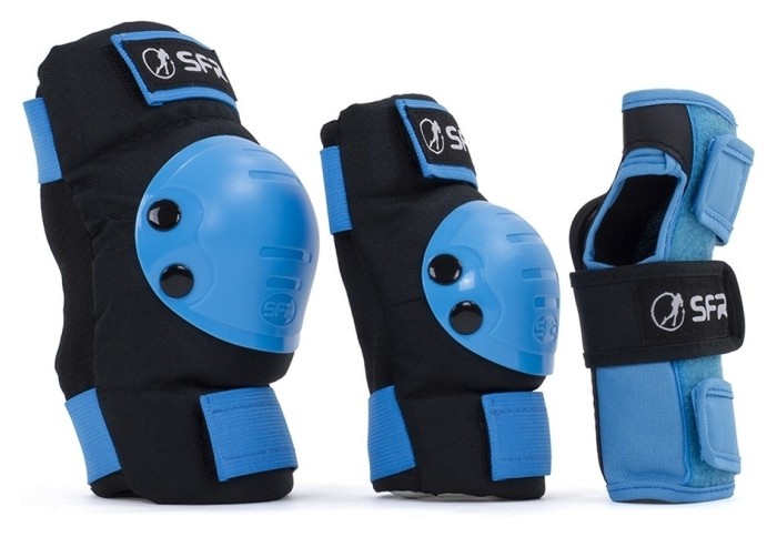 Набір захисту SFR Ramp Jr, Чорно-синій