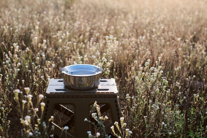 Набір посуду Tribe Tourist Set 1,2 л сталевий T-FG-0008-metal