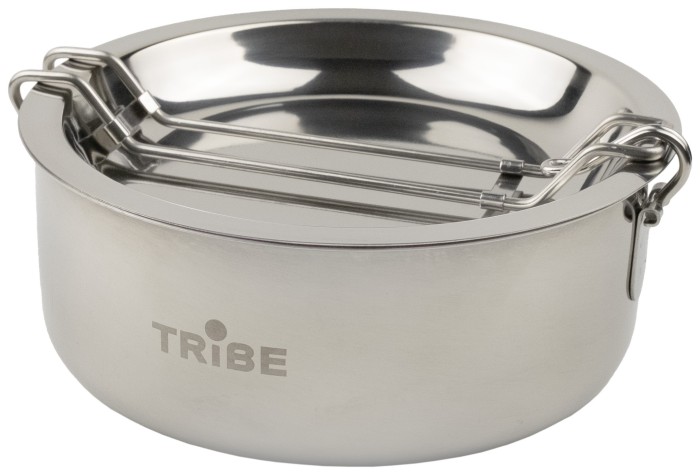 Набір посуду Tribe Tourist Set 1,2 л сталевий T-FG-0008-metal