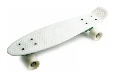 Пенніборд Bavar Fish з led колеса, Білий