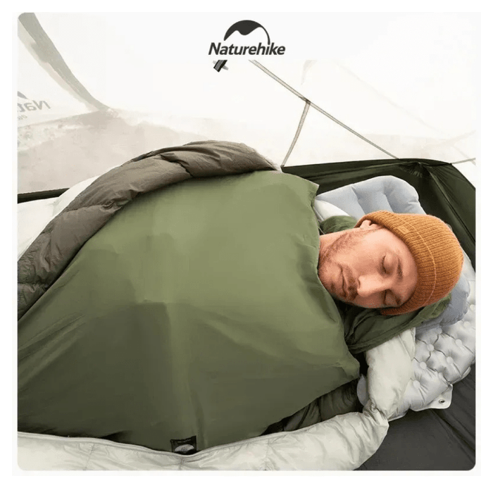 Підкладка для спального мішка Naturehike CNH22SD016, нейлон, сіро-блакитна