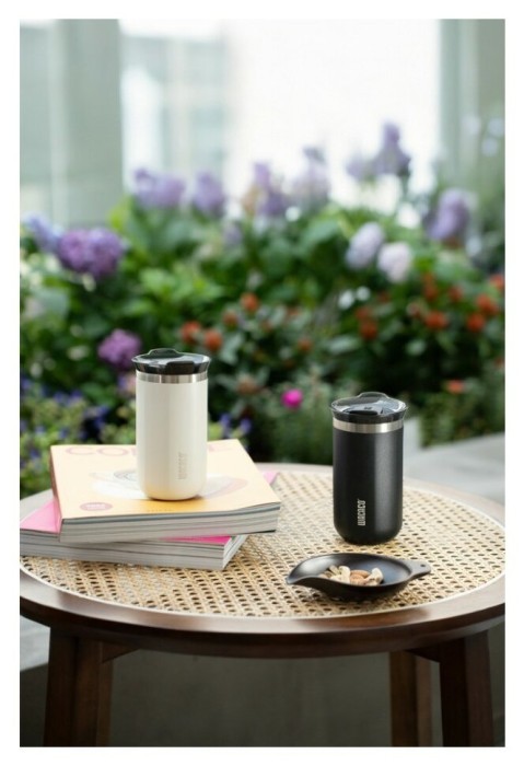 Термокухоль Wacaco Octaroma Lungo 300 мл, чорний