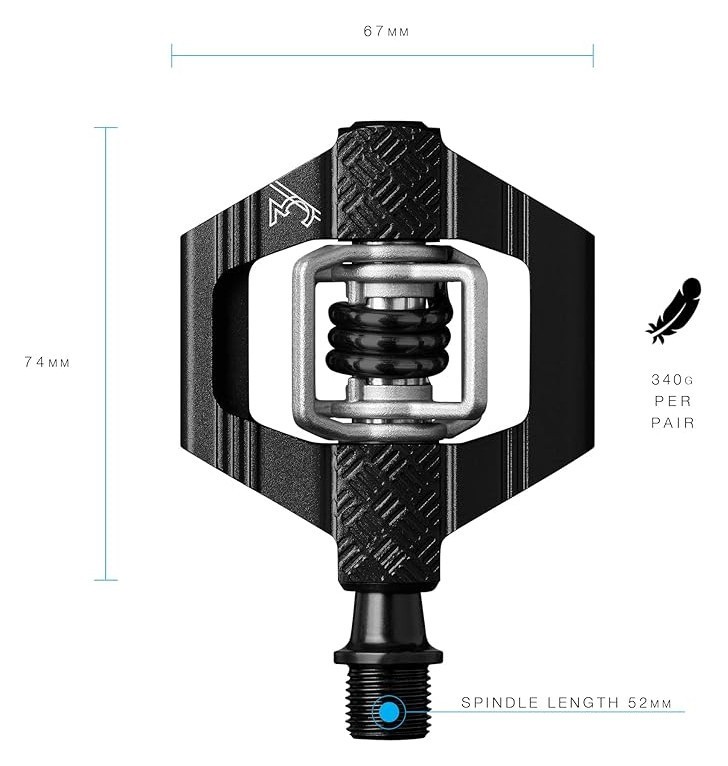 Педалі для велосипеда Crankbrothers CANDY 3 Black (16175)