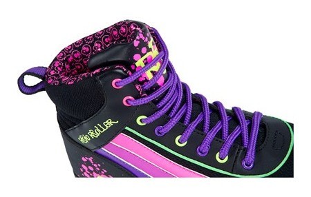 Роликові ковзани Rio Roller Skull 35,5 Black