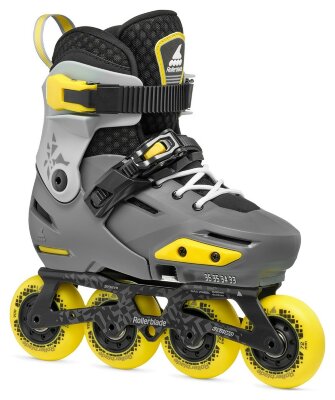 Rollerblade ролики Apex charcoal-yellow 29-32