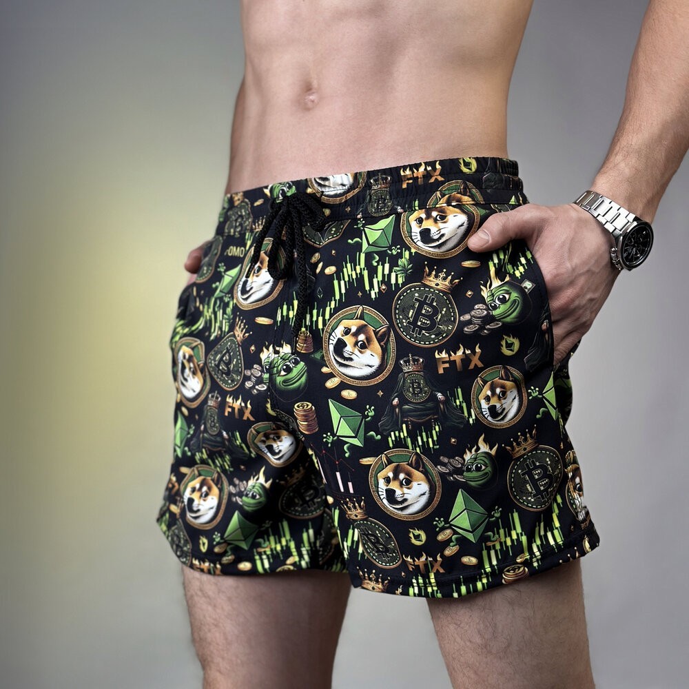 Плавальні шорти чоловічі Pobedov Pool day BATAL Kripta