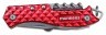 Munkees 2580 брелок-мультінструмент Pocket Knife red Фото - 1