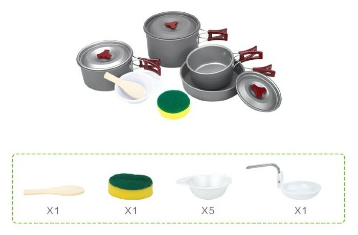 Набір посуду BRS-155