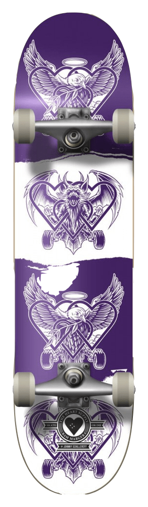 Скейт Heart Supply Bam 7,75", Dark Light