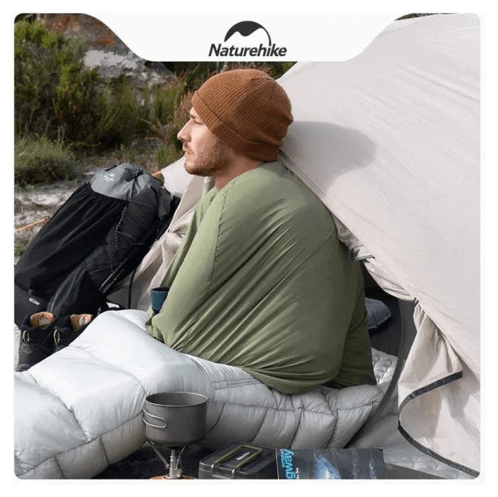 Підкладка для спального мішка Naturehike CNH22SD016, нейлон, зелена