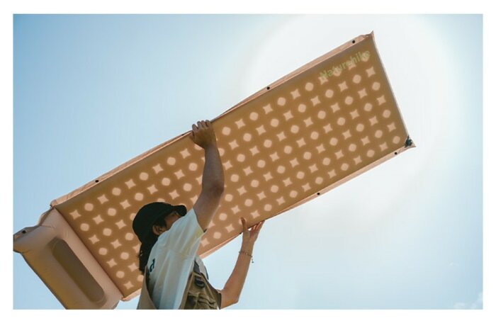 Самонадувний килимок Naturehike CNK2550WS025, 30мм, зелений