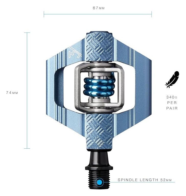 Педалі для велосипеда Crankbrothers CANDY 3 Slate blue (16176) O