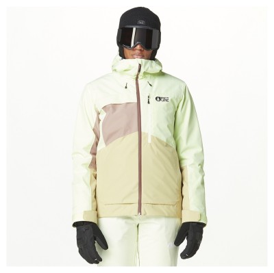 Picture Organic куртка лижна Seen W 2025 lime cream-hemp-roebuck XS