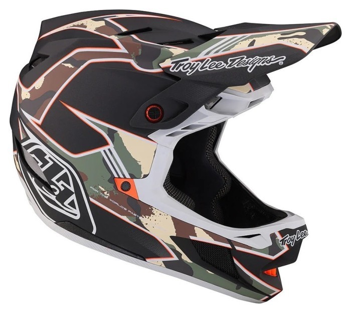 Вело шолом TLD D4 COMPOSITE HELMET Matrix Camo [ARMY Green] XL