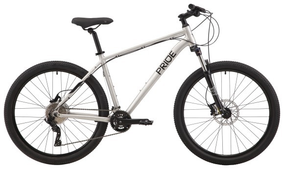 Велосипед 27,5" Pride MARVEL 7.3 сірий (гальма SRAM, задній перемикач і манетка - MICROSHIFT)