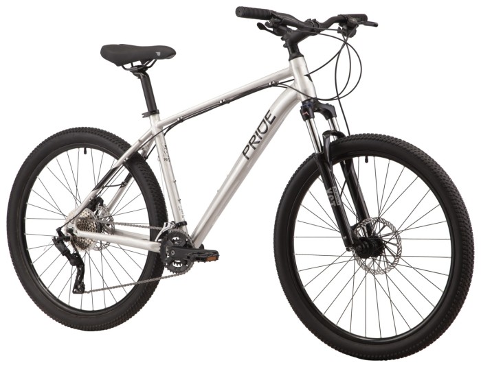 Велосипед 27,5" Pride MARVEL 7.3 сірий (гальма SRAM, задній перемикач і манетка - MICROSHIFT)