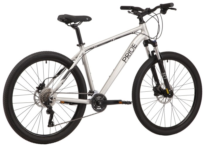 Велосипед 27,5" Pride MARVEL 7.3 сірий (гальма SRAM, задній перемикач і манетка - MICROSHIFT)